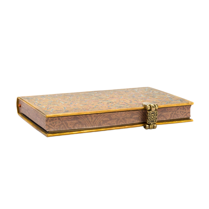 Paperblanks Gold Inlay Mini Hardback Journal – Lined, 208 Pages – page edge