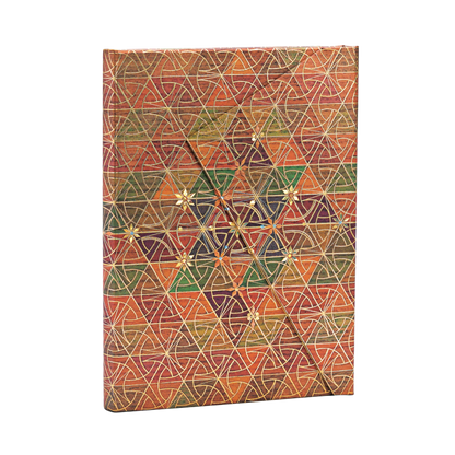 Paperblanks Metta Midi Hardback Journal – Lined, 144 Pages – angled view