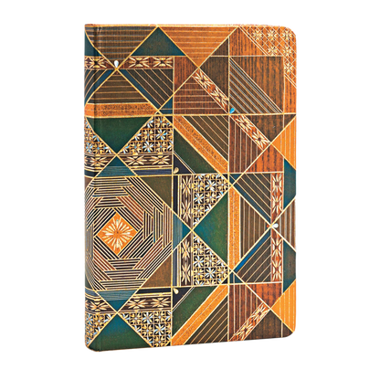 Paperblanks Bija Mini Hardback Journal – Plain, 176 Pages – angled view