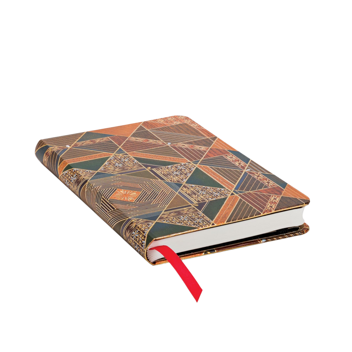Paperblanks Bija Mini Hardback Journal – Plain, 176 Pages – page edge