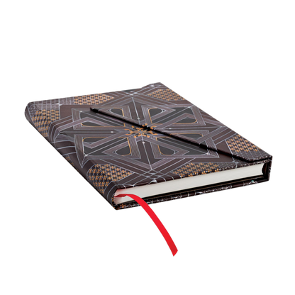 Paperblanks Dhyana Midi Hardback Journal – Plain, 144 Pages – page edge