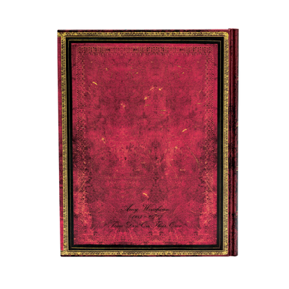Paperblanks Amy Winehouse, Tears Dry Ultra Hardback Journal – Plain, 144 Pages – back cover