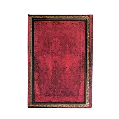 Paperblanks Amy Winehouse, Tears Dry Mini Hardback Journal – Plain, 176 Pages – back cover