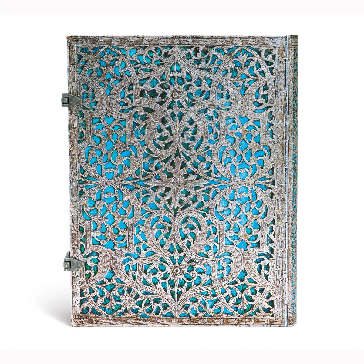 Paperblanks Maya Blue Ultra Hardback Journal – Lined, 240 Pages – back cover
