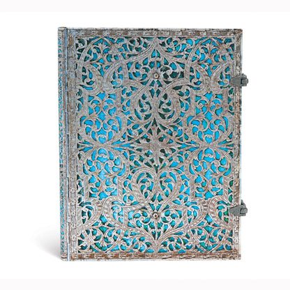 Paperblanks Maya Blue Ultra Hardback Journal – Lined, 240 Pages – front cover