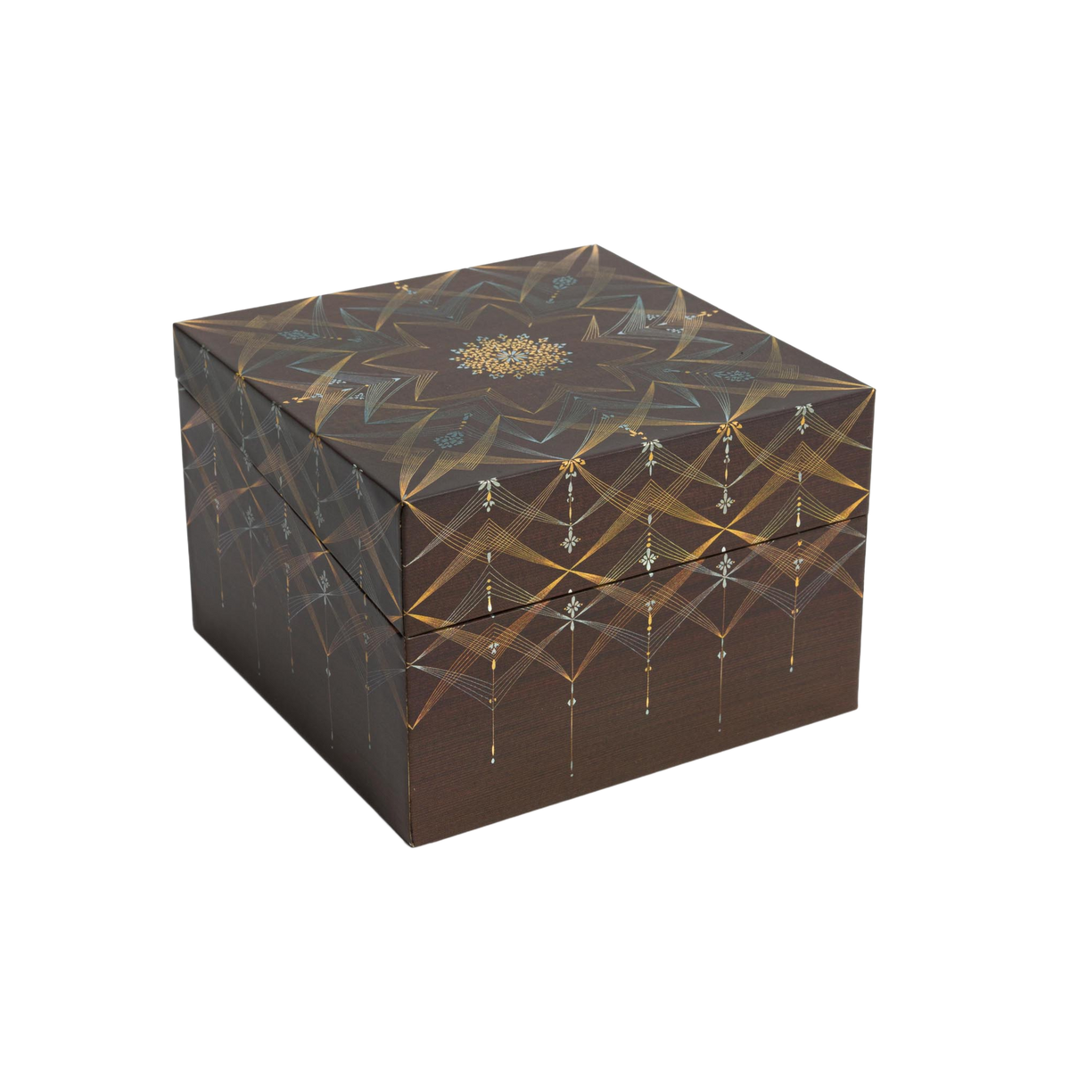 Paperblanks Bhava Square Mini Memento Box – front view