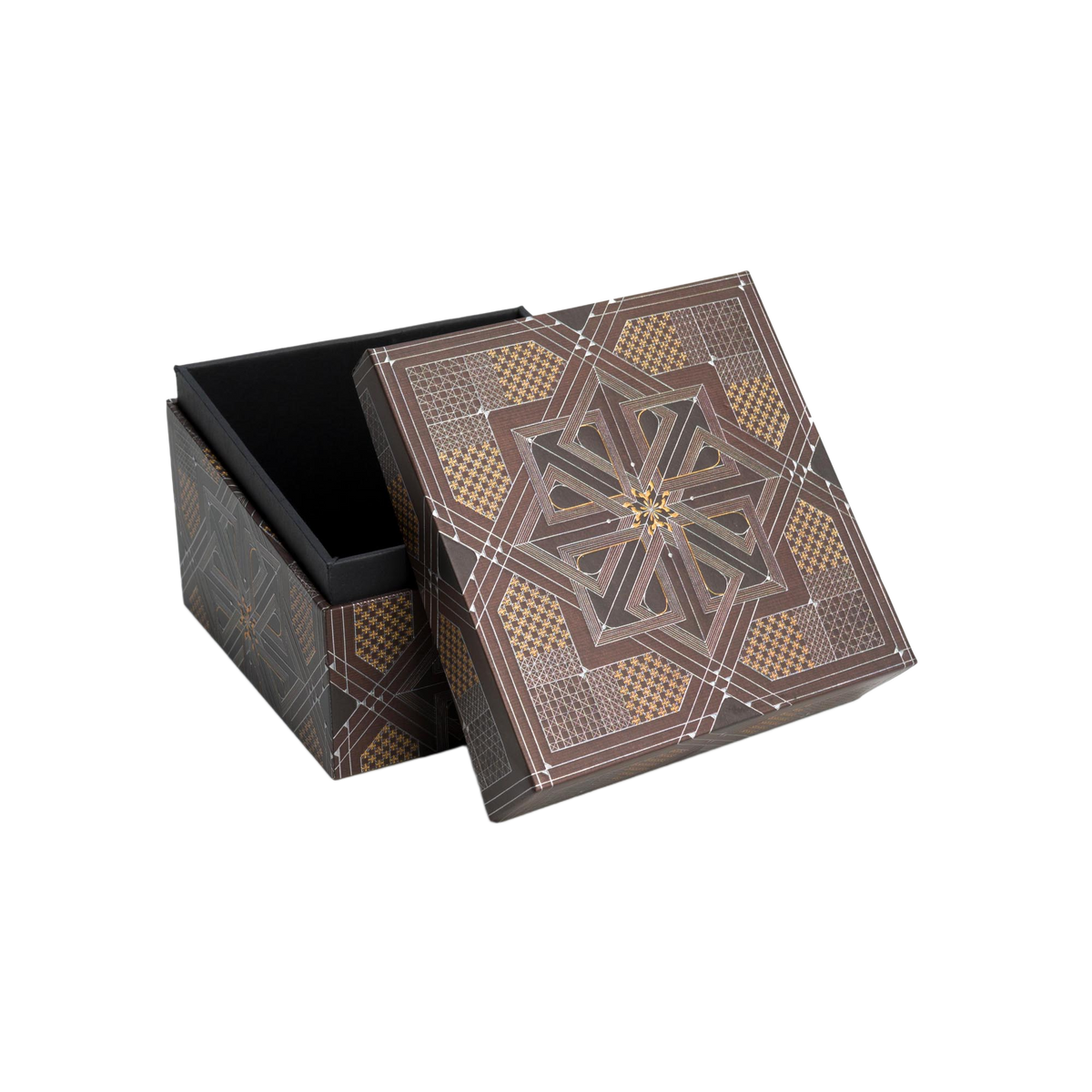 Paperblanks Dhyana Square Mini Memento Box – angled view