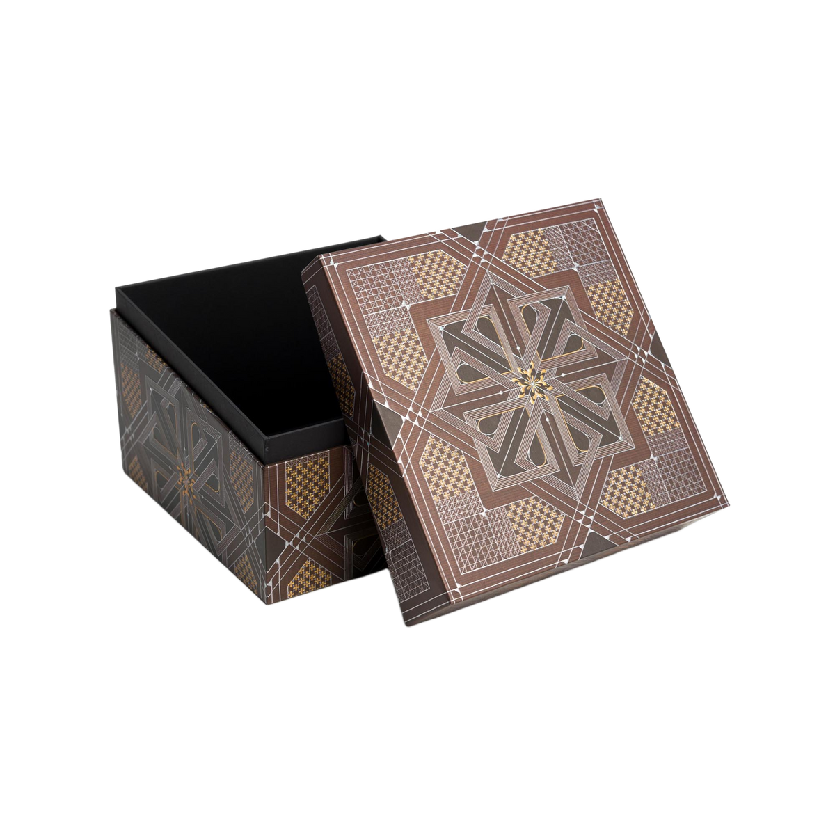 Paperblanks Dhyana Square Ultra Memento Box – angled view