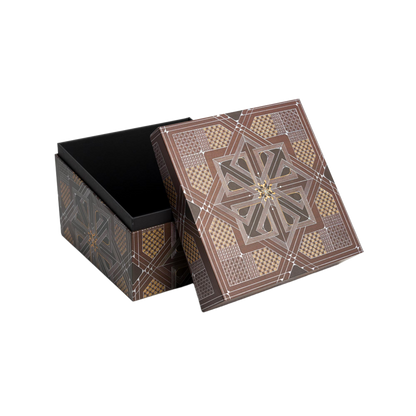 Paperblanks Dhyana Square Ultra Memento Box – angled view