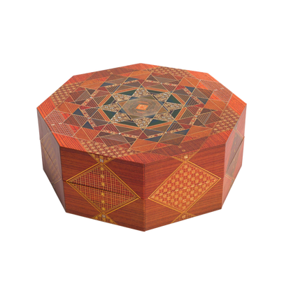 Paperblanks Bija Octagonal Ultra Memento Box – front view