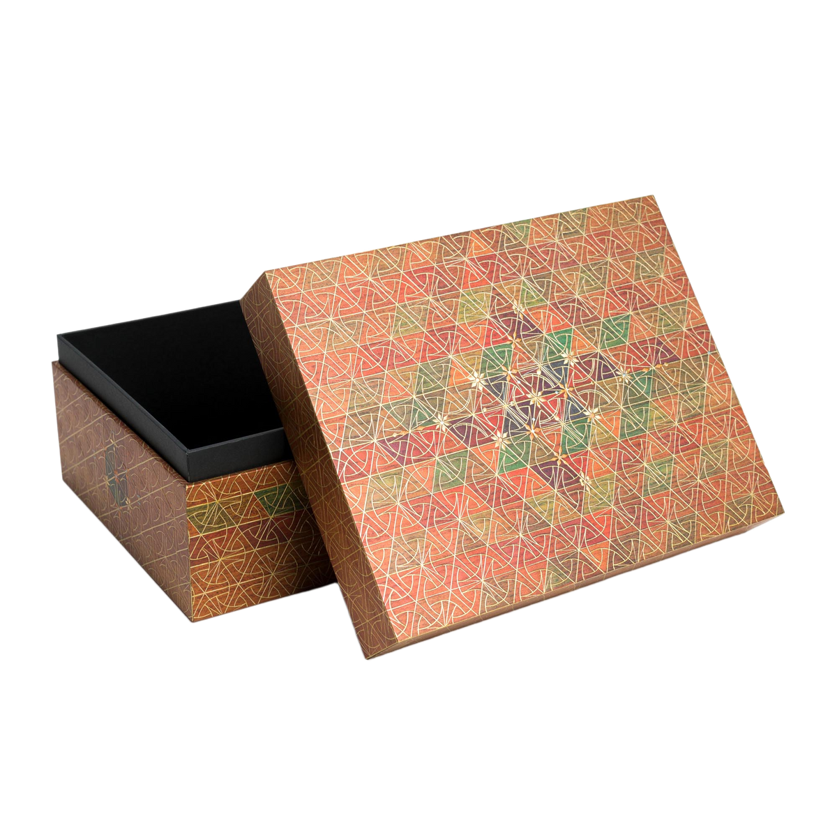 Paperblanks Metta Rectangular Ultra Memento Box – angled view