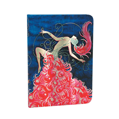 Paperblanks Cabaret Cabaret Midi Hardback Journal – Lined, 176 Pages – angled view
