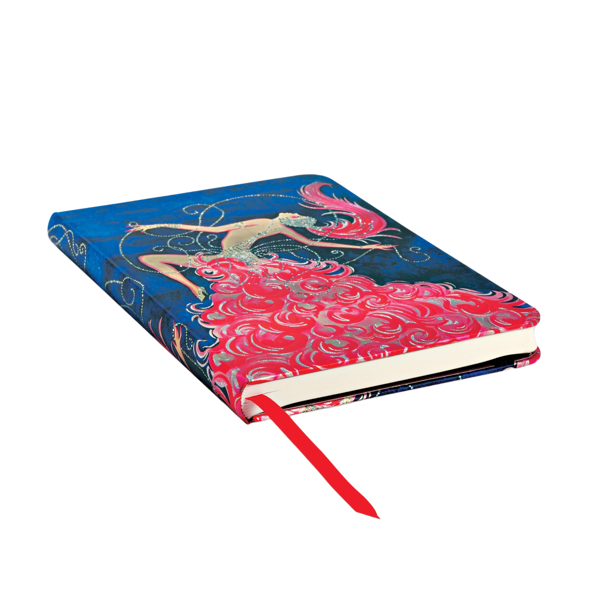 Paperblanks Cabaret Cabaret Midi Hardback Journal – Lined, 176 Pages – page edge