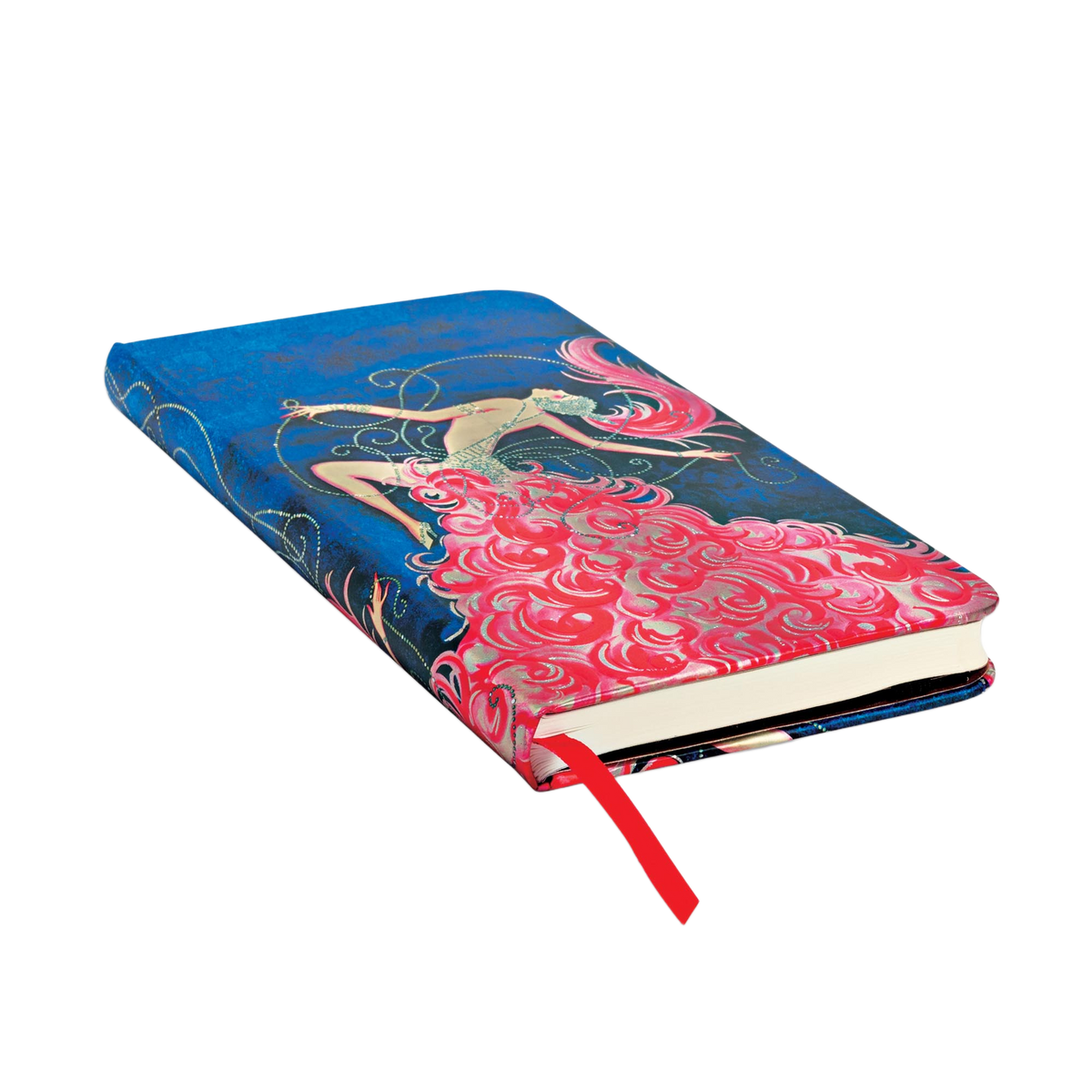 Paperblanks Cabaret Cabaret Slim Hardback Journal – Lined, 176 Pages – page edge
