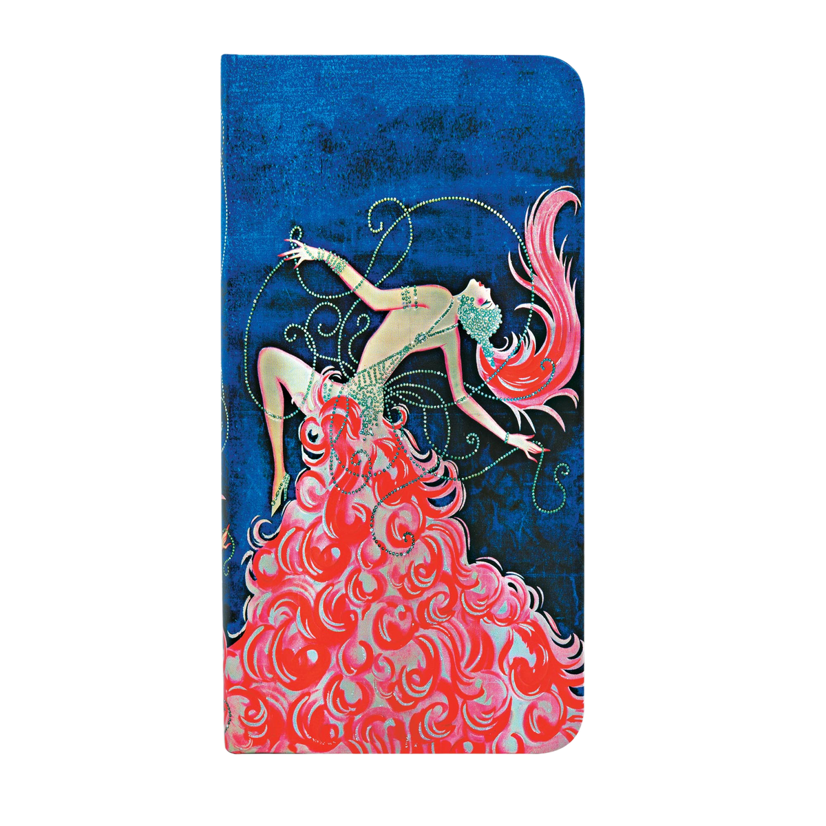 Paperblanks Cabaret Cabaret Slim Hardback Journal – Lined, 176 Pages – front cover