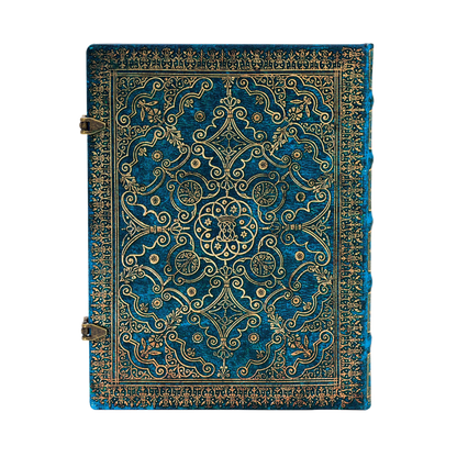Paperblanks Azure Ultra Hardback Journal – Plain, 144 Pages – back cover