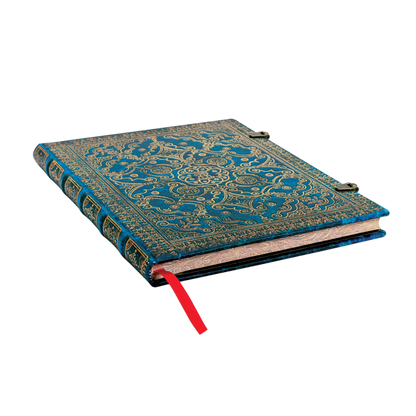 Paperblanks Azure Ultra Hardback Journal – Plain, 144 Pages – page edge