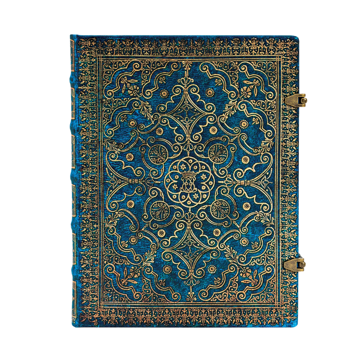 Paperblanks Azure Ultra Hardback Journal – Plain, 144 Pages – front cover