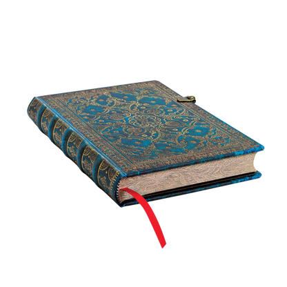 Paperblanks Azure Midi Hardback Journal with Clasp Closure – Lined, 240 Pages – page edge