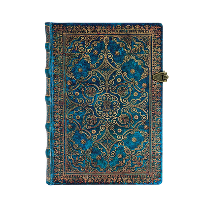 Paperblanks Azure Midi Hardback Journal with Clasp Closure – Lined, 240 Pages – front cover