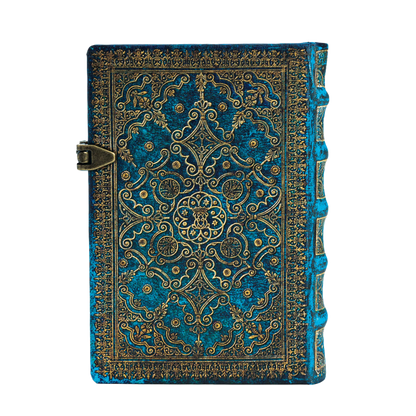 Paperblanks Azure Mini Hardback Journal – Lined, 240 Pages – back cover