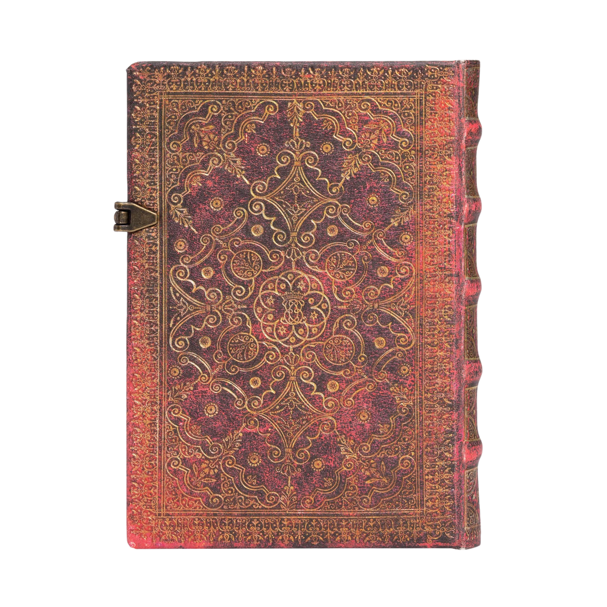 Paperblanks Carmine Midi Hardback Journal – Lined, 240 Pages – back cover