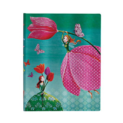 Paperblanks Joyous Springtime Ultra Hardback Journal – Dot Grid, 240 Pages – front cover