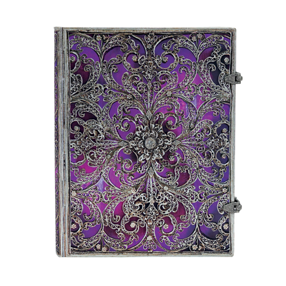 Paperblanks Aubergine Ultra Hardback Journal – Lined, 240 Pages – front cover