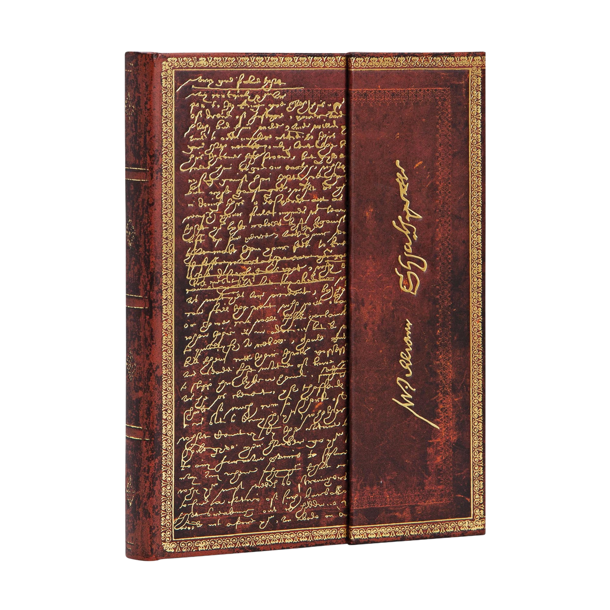 Paperblanks Shakespeare, Sir Thomas More Midi Hardback Journal – Plain, 144 Pages – angled view