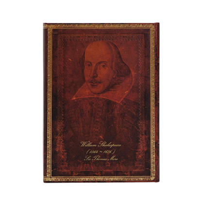 Paperblanks Shakespeare, Sir Thomas More Midi Hardback Journal – Plain, 144 Pages – back cover