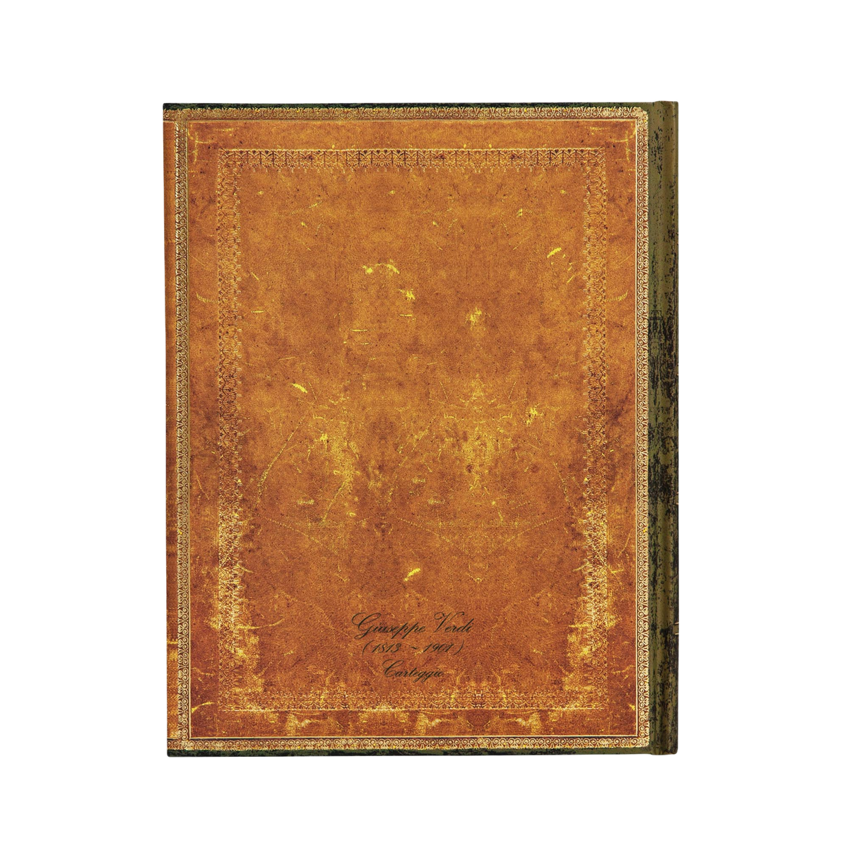 Paperblanks Verdi, Carteggio Ultra Hardback Journal – Lined, 144 Pages – back cover