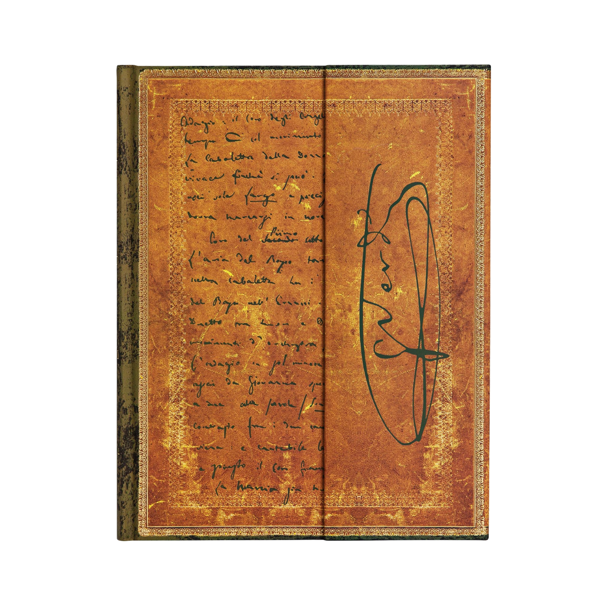 Paperblanks Verdi, Carteggio Ultra Hardback Journal – Lined, 144 Pages – front cover