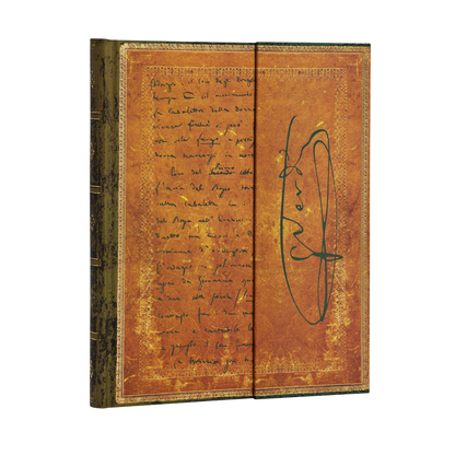 Paperblanks Verdi, Carteggio Ultra Hardback Journal – Plain, 144 Pages – angled view