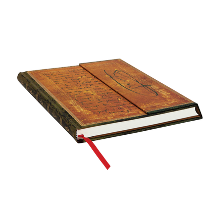 Paperblanks Verdi, Carteggio Ultra Hardback Journal – Plain, 144 Pages – page edge
