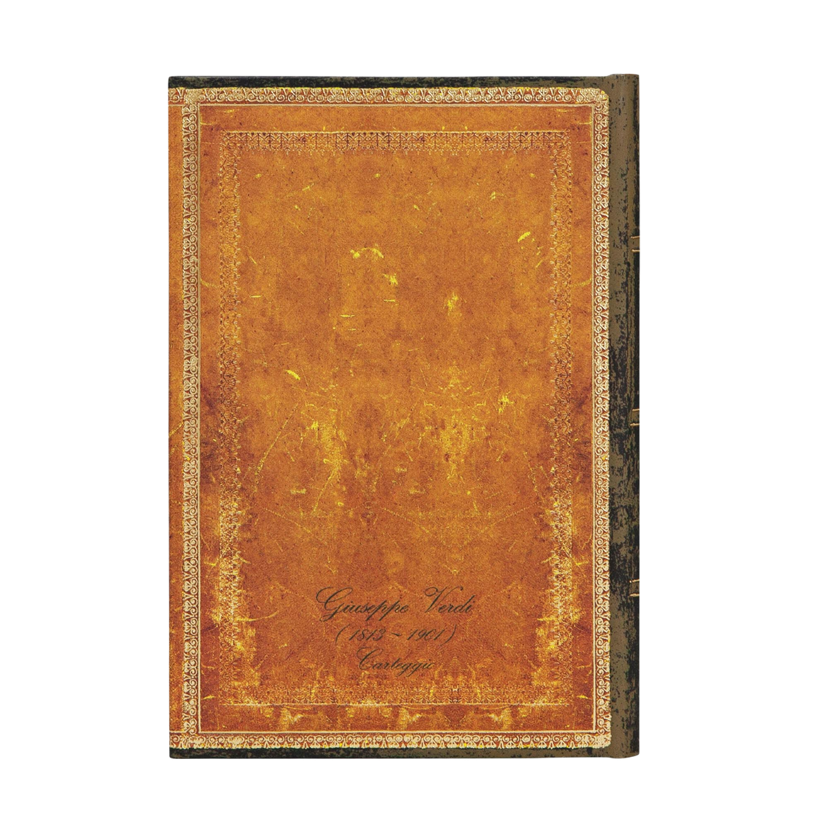 Paperblanks Verdi, Carteggio Mini Hardback Journal – Lined, 176 Pages – back cover