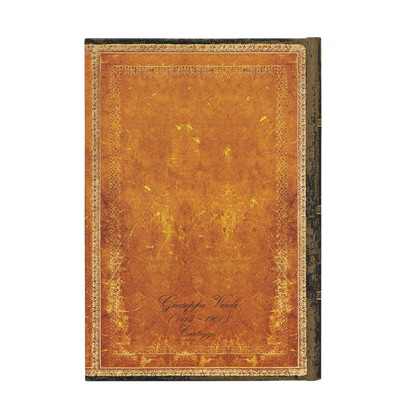 Paperblanks Verdi, Carteggio Mini Hardback Journal – Lined, 176 Pages – back cover