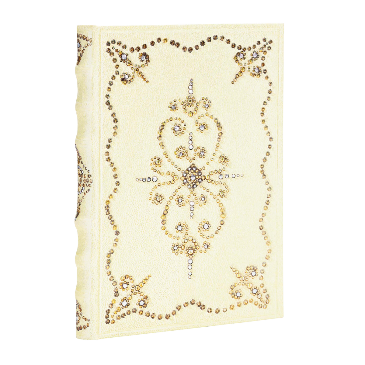 Paperblanks Buttercream Mini Hardback Journal – Lined, 176 Pages – angled view