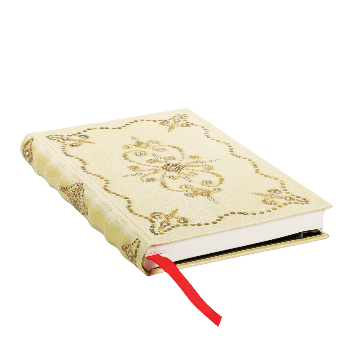Paperblanks Buttercream Mini Hardback Journal – Lined, 176 Pages – page edge
