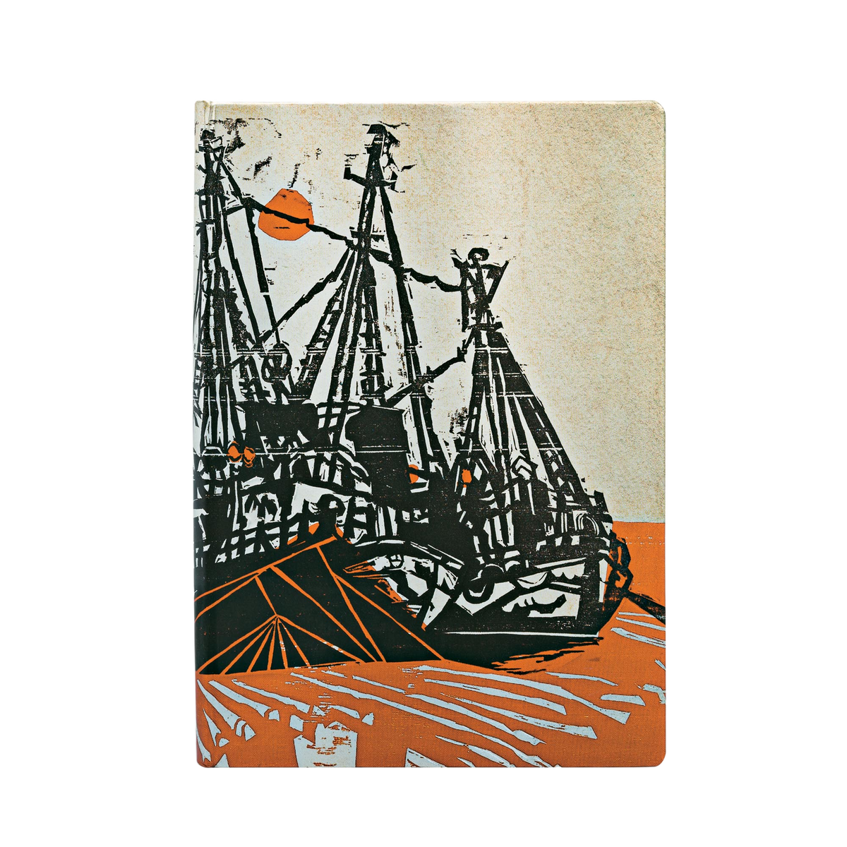 Paperblanks Mooring Midi Hardback Journal – Lined, 144 Pages – front cover