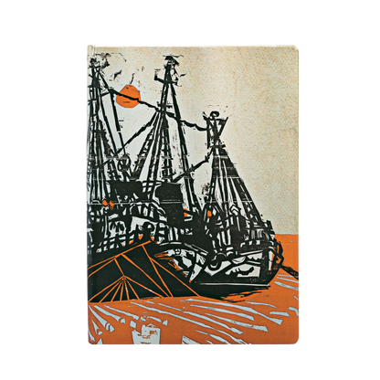 Paperblanks Mooring Midi Hardback Journal – Lined, 144 Pages – front cover