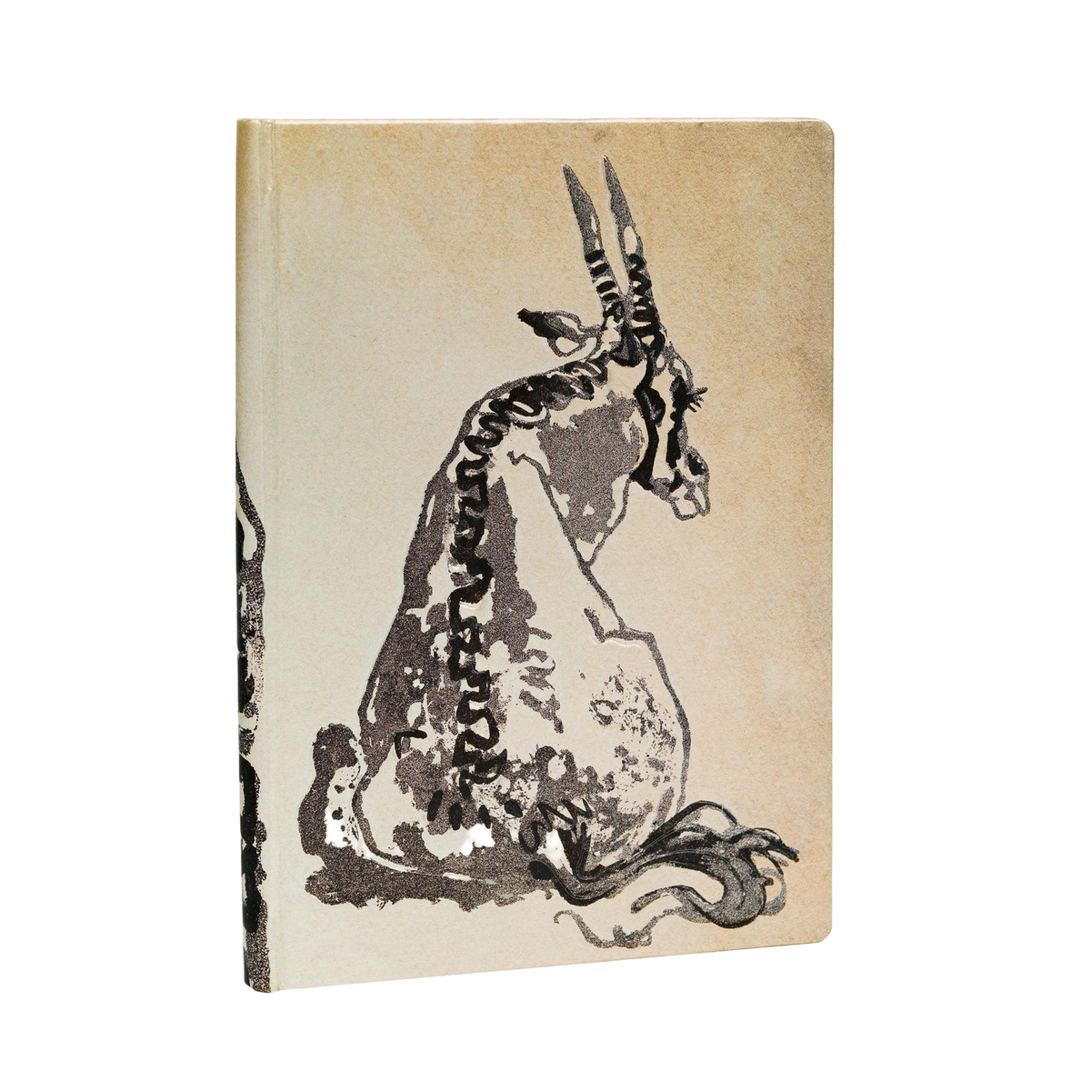 Paperblanks Solitary Oryx Midi Hardback Journal – Lined, 144 Pages – angled view