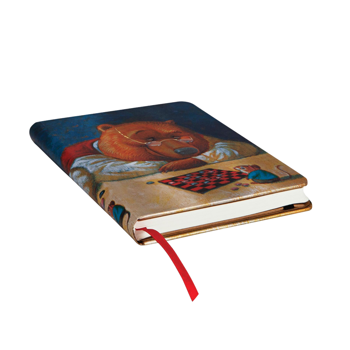 Paperblanks Your Move Midi Hardback Journal – Plain, 176 Pages – page edge
