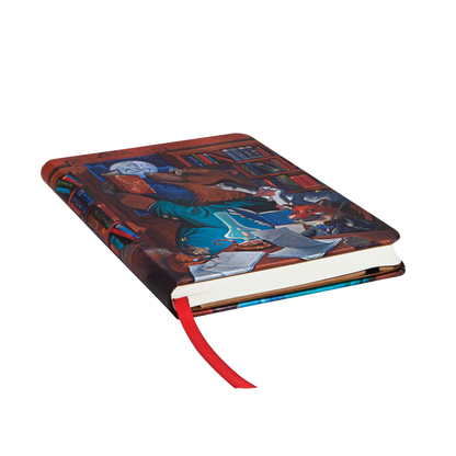 Paperblanks Moonlight Stories Midi Hardback Journal – Lined, 176 Pages – page edge