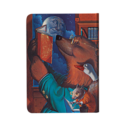 Paperblanks Moonlight Stories Midi Hardback Journal – Plain, 176 Pages – back cover