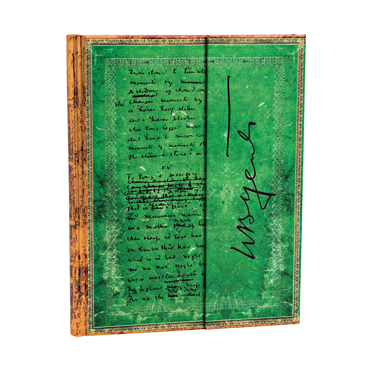 Paperblanks Yeats, Easter 1916 Ultra Hardback Journal – Lined, 144 Pages – angled view