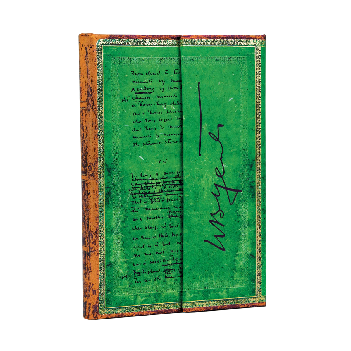 Paperblanks Yeats, Easter 1916 Mini Hardback Journal – Lined, 176 Pages – angled view