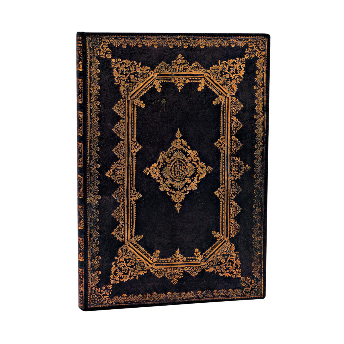 Paperblanks Nox Grande Hardback Journal – Plain, 240 Pages – angled view