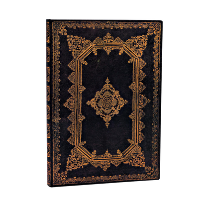 Paperblanks Nox Grande Hardback Journal – Plain, 240 Pages – angled view