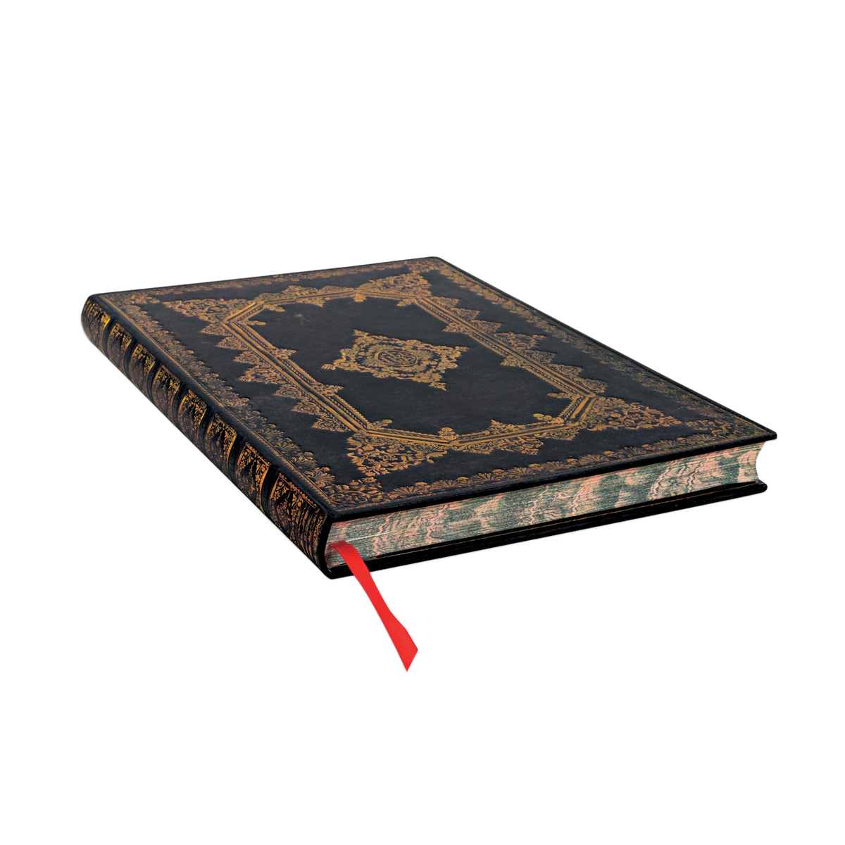 Paperblanks Nox Grande Hardback Journal – Plain, 240 Pages – page edge