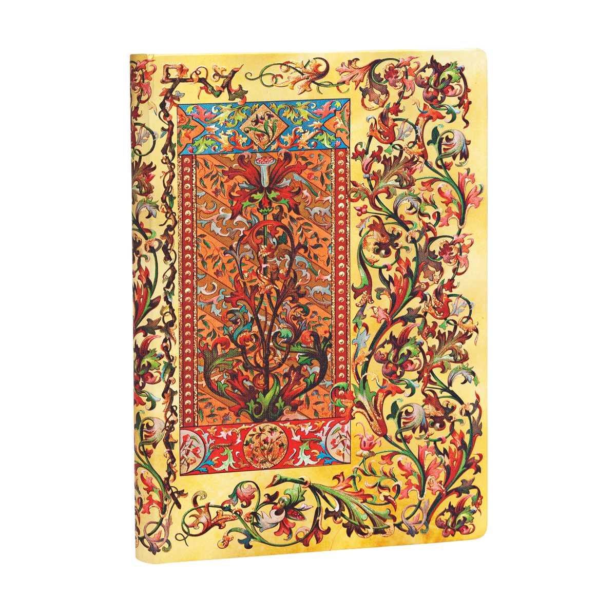 Paperblanks Tuscan Sun Midi Hardback Journal – Lined, 144 Pages – angled view